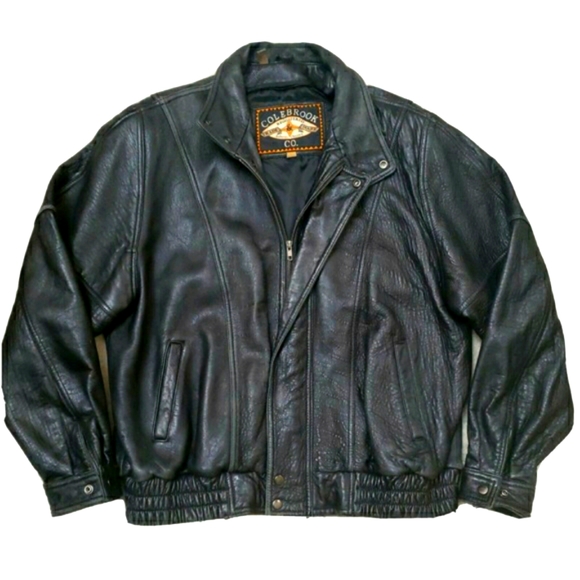 colebrook Jackets & Coats Vintage Brown American Classics Colebrook Leather Jacket Mens Xl